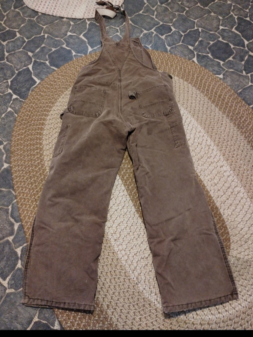 Carhartt Double knee heavy canvas work overalls VINTAGE - Picture 6 of 6